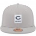 Бейсболка Chicago Bears New Era Gray 2025 Sideline 59FIFTY