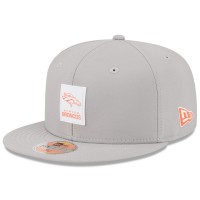 Бейсболка Denver Broncos New Era Gray 2025 Sideline 59FIFTY