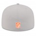 Бейсболка Denver Broncos New Era Gray 2025 Sideline 59FIFTY