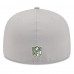 Бейсболка Green Bay Packers New Era Gray 2025 Sideline 59FIFTY Fitted