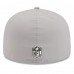 Бейсболка New Orleans Saints New Era Gray 2025 Sideline 59FIFTY