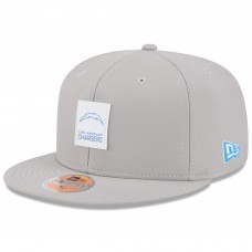 Бейсболка Los Angeles Chargers New Era Gray 2025 Sideline 59FIFTY