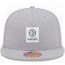 Бейсболка Pittsburgh Steelers New Era Gray 2025 Sideline 59FIFTY