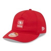 Бейсболка San Francisco 49ers New Era Scarlet 2025 Sideline Retro Crown 59FIFTY