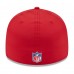 Бейсболка Tampa Bay Buccaneers New Era Red 2025 Sideline Retro Crown 59FIFTY