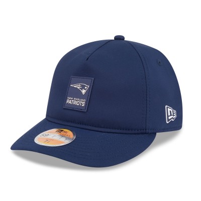 Бейсболка New England Patriots New Era Navy 2025 Sideline Retro Crown 59FIFTY
