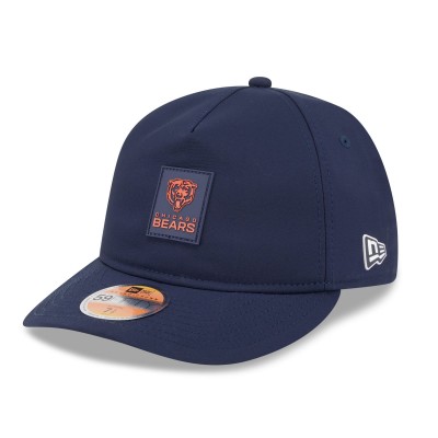 Бейсболка Chicago Bears New Era Navy 2025 Sideline Retro Crown 59FIFTY