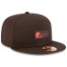 Бейсболка Cleveland Browns New Era Brown 2025 Sideline Split Panel 9FIFTY Snapback