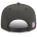 Бейсболка New Orleans Saints New Era Black 2025 Sideline Split Panel 9FIFTY Snapback