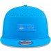 Бейсболка Detroit Lions New Era Blue 2025 Sideline Throwback Split Panel 9FIFTY Snapback