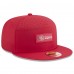 Бейсболка San Francisco 49ers New Era Scarlet 2025 Sideline Split Panel 9FIFTY Snapback