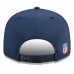 Бейсболка Seattle Seahawks New Era College Navy 2025 Sideline Split Panel 9FIFTY Snapback
