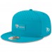 Бейсболка Jacksonville Jaguars New Era Teal 2025 Sideline Split Panel 9FIFTY Snapback