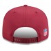 Бейсболка Washington Commanders New Era Burgundy 2025 Sideline Split Panel 9FIFTY Snapback