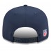 Бейсболка Chicago Bears New Era Navy 2025 Sideline Split Panel 9FIFTY Snapback