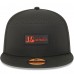 Бейсболка Cincinnati Bengals New Era Black 2025 Sideline Split Panel 9FIFTY Snapback