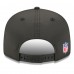 Бейсболка Cincinnati Bengals New Era Black 2025 Sideline Split Panel 9FIFTY Snapback