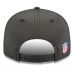Бейсболка Cincinnati Bengals New Era Black 2025 Sideline Split Panel 9FIFTY Snapback
