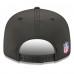 Бейсболка Pittsburgh Steelers New Era Black 2025 Sideline Split Panel 9FIFTY Snapback
