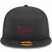 Бейсболка Atlanta Falcons New Era Black 2025 Sideline Split Panel 9FIFTY Snapback