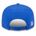 Бейсболка Buffalo Bills New Era Royal 2025 Sideline Split Panel 9FIFTY Snapback