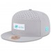 Бейсболка Miami Dolphins New Era Gray 2025 Sideline Split Panel 9FIFTY Snapback Бейсболка Miami Dolphins New Era Gray 2025 Sideline Split Panel 9FIFTY Snapback