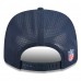 Бейсболка Chicago Bears New Era Navy 2025 Sideline 9SEVENTY Trucker