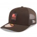 Бейсболка Cleveland Browns New Era Brown 2025 Sideline 9SEVENTY Trucker