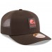 Бейсболка Cleveland Browns New Era Brown 2025 Sideline 9SEVENTY Trucker