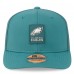 Бейсболка Philadelphia Eagles New Era Green 2025 Sideline 9SEVENTY Trucker
