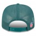 Бейсболка Philadelphia Eagles New Era Green 2025 Sideline 9SEVENTY Trucker