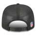 Бейсболка Pittsburgh Steelers New Era Black 2025 Sideline Throwback 9SEVENTY Trucker