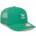 Бейсболка Philadelphia Eagles New Era Kelly Green 2025 Sideline Throwback 9SEVENTY Trucker