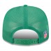 Бейсболка Philadelphia Eagles New Era Kelly Green 2025 Sideline Throwback 9SEVENTY Trucker