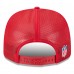 Бейсболка San Francisco 49ers New Era Scarlet 2025 Sideline 9SEVENTY Trucker