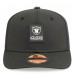 Бейсболка Las Vegas Raiders New Era Black 2025 Sideline 9SEVENTY Trucker
