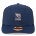 Бейсболка Tennessee Titans New Era Navy 2025 Sideline 9SEVENTY Trucker