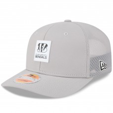Бейсболка Cincinnati Bengals New Era Gray 2025 Sideline 9SEVENTY