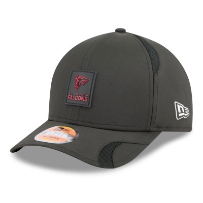 Бейсболка Atlanta Falcons New Era Black 2025 Sideline M-Crown 9FORTY