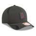 Бейсболка Atlanta Falcons New Era Black 2025 Sideline M-Crown 9FORTY