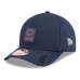 Бейсболка Chicago Bears New Era Navy 2025 Sideline M-Crown 9FORTY