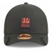 Бейсболка Cincinnati Bengals New Era Black 2025 Sideline M-Crown 9FORTY