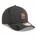 Бейсболка Cincinnati Bengals New Era Black 2025 Sideline M-Crown 9FORTY