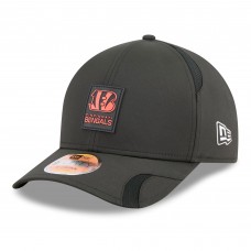 Бейсболка Cincinnati Bengals New Era Black 2025 Sideline M-Crown 9FORTY