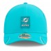 Бейсболка Miami Dolphins New Era Aqua 2025 Sideline M-Crown 9FORTY
