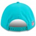 Бейсболка Miami Dolphins New Era Aqua 2025 Sideline M-Crown 9FORTY