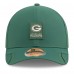 Бейсболка Green Bay Packers New Era Green 2025 Sideline M-Crown 9FORTY