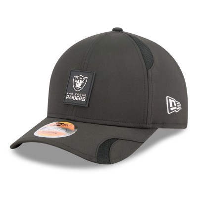 Бейсболка Las Vegas Raiders New Era Black 2025 Sideline M-Crown 9FORTY
