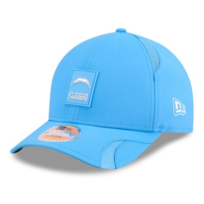 Бейсболка Los Angeles Chargers New Era Powder Blue 2025 Sideline M-Crown 9FORTY