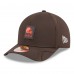 Бейсболка Cleveland Browns New Era Brown 2025 Sideline M-Crown 9FORTY